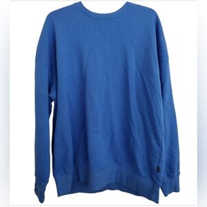 Cotton On Body Blue Long Sleeved Sweatshirt Size Large